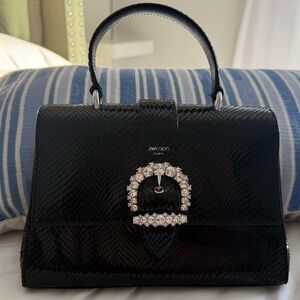 Authentic Jimmy Choo Cheri Top Handle Bag🖤🪩